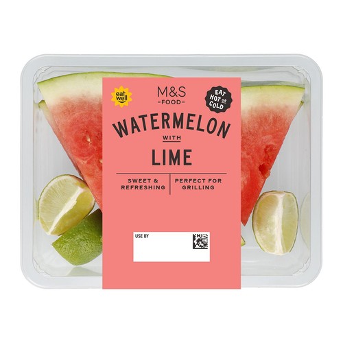 M&S Watermelon Wedges With Lime