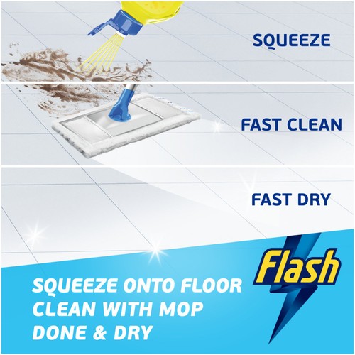 Flash Direct to Floor Cleaner Lemon