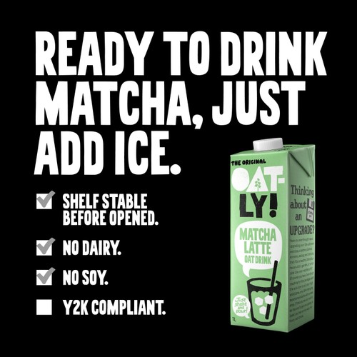 Oatly Matcha Latte
