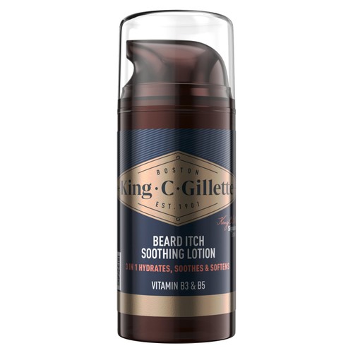 King C Gillette Beard Itch Soothing Lotion