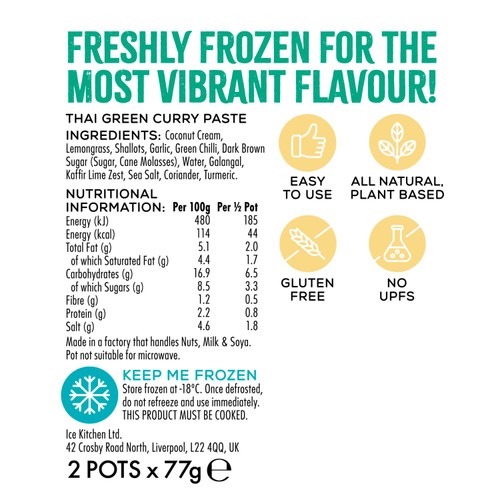 Ice Kitchen - Thai Green Curry Paste