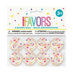 Confetti Filled Bounce Balls Party Bag Toys