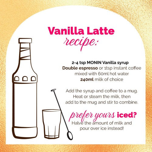Monin Vanilla Syrup