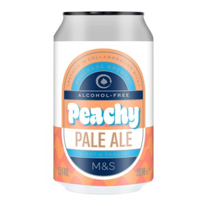 M&S Low Alcohol Peachy Pale Ale
