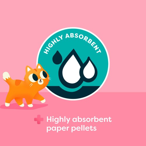Breeders Choice Pro Biotic Kitten Paper Cat Litter
