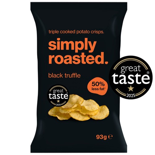 Simply Roasted Black Truffle Crisps