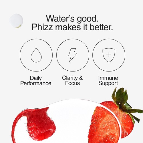 Phizz Mixed Berry 3-in-1 Hydration, Electrolytes and Vitamins Effervescent