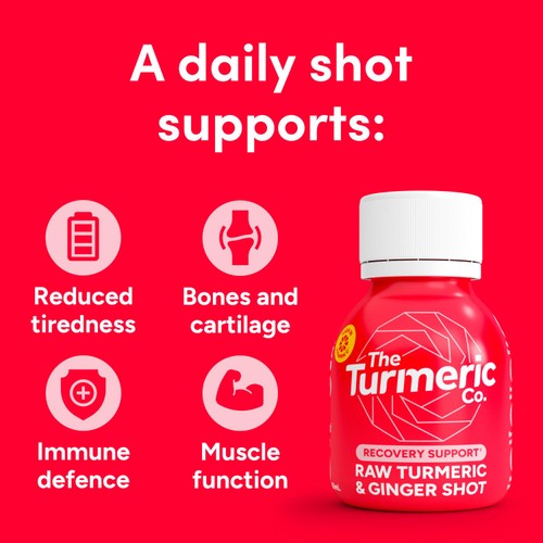 The Turmeric Co. Raw Turmeric & Ginger Shot
