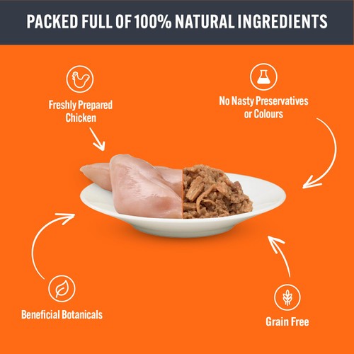 HiLife It's Only Natural  Cat Food The Chicken One In Jelly