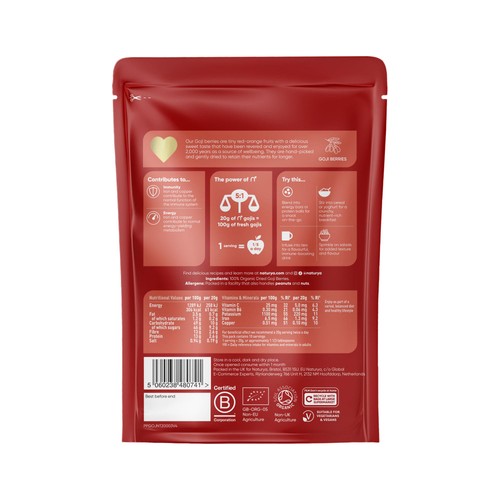 Naturya Organic Sundried Goji Berries