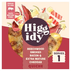 Higgidy Beechwood Smoked Bacon & Mature Cheddar Frittata