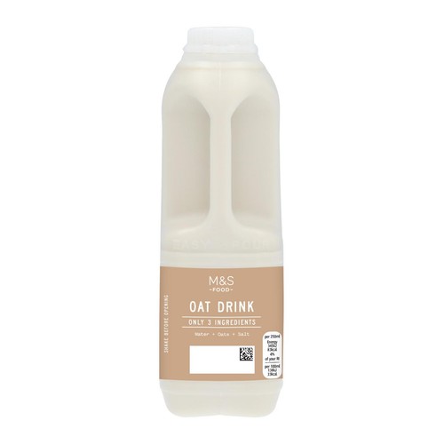 M&S Only 3 Ingredients Oat Drink