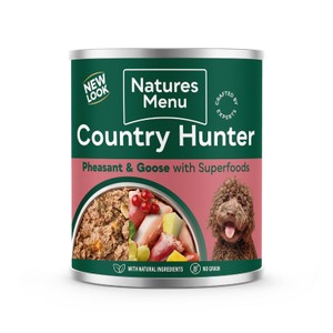 Natures Menu Country Hunter Pheasant & Goose Wet Dog Food Cans