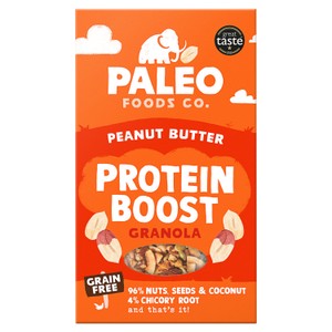 Paleo Foods Co Peanut Butter Protein Boost Grain Free Granola