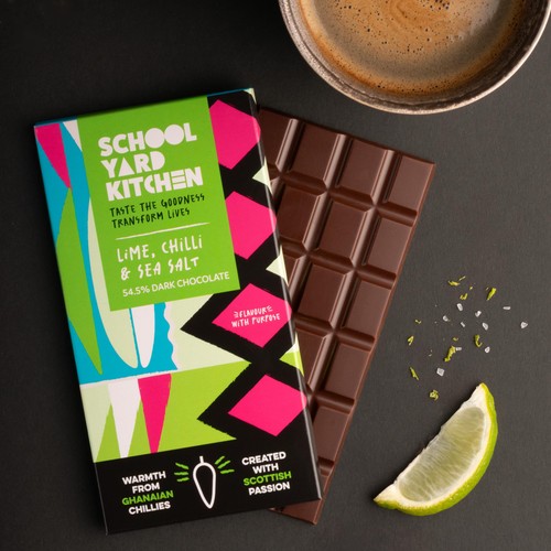 School Yard Kitchen Dark Chocolate Lime, Chilli & Sea Salt