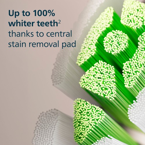 Philips Sonicare W2 Optimal White Brush Head, White, 2+1 Pack