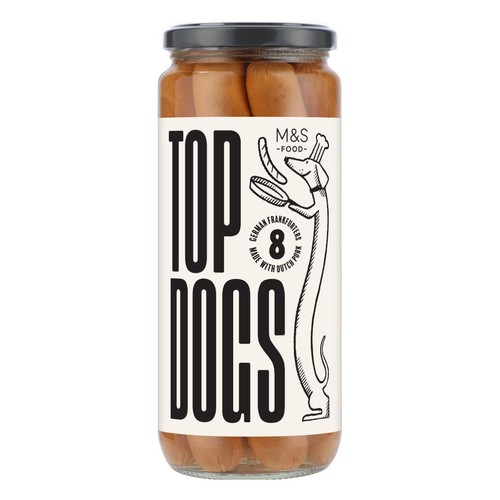 M&S Top Dog German Frankfurters