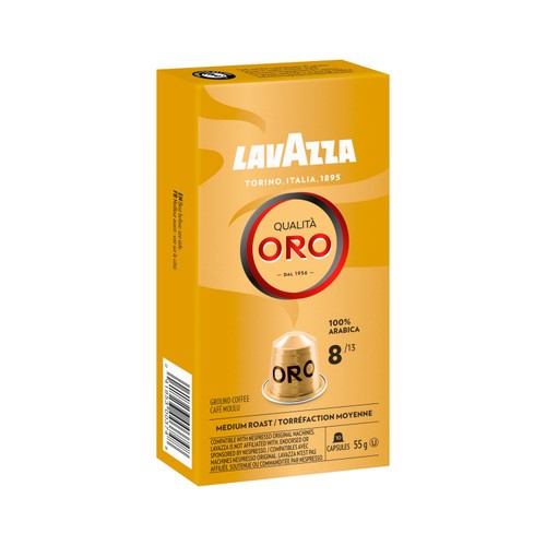 Lavazza Qualita Oro Aluminium Nespresso Compatible Capsules