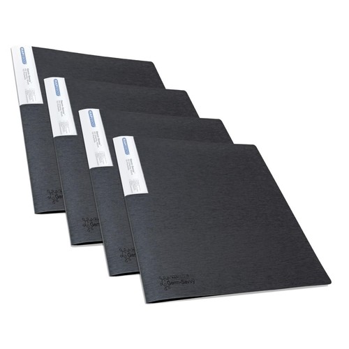 Rapesco A4 Flexible Slim Display Book 10 Pocket Black