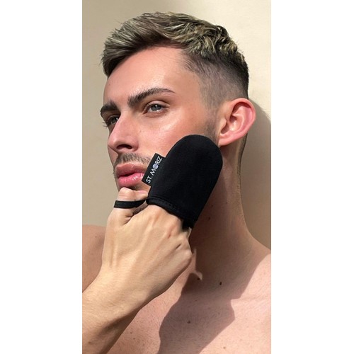 St Moriz Luxury Double Sided Tanning Mitt & Face Mitt Set