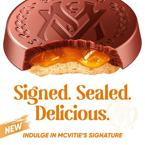 McVitie's Signature Caramel Chocolate Rounds Biscuits