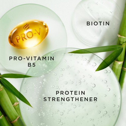 Pantene Grow Strong Shampoo With Bamboo And Biotin