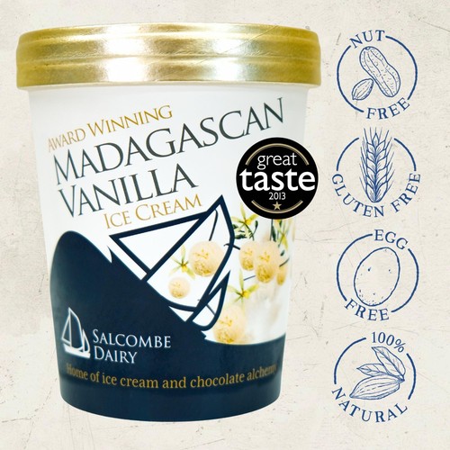 Salcombe Dairy Madagascan Vanilla Ice Cream
