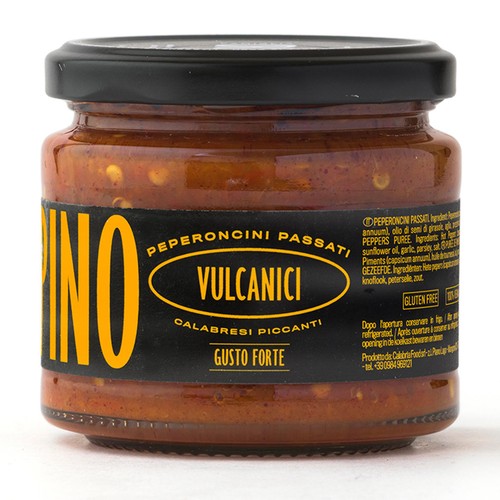 Crispino Chopped Peperoncini Calabresi Piccanti - Vulcanici