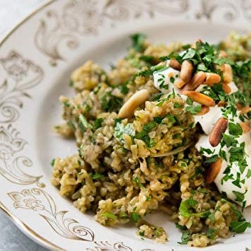 Med Cuisine Roasted Smoked Green Freekeh
