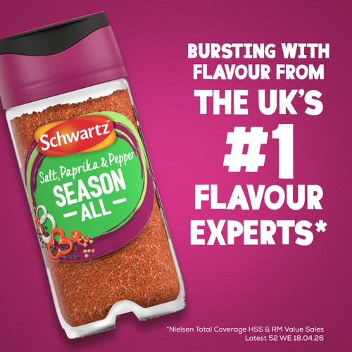 Schwartz Salt, Paprika & Pepper Season All Seasoning Jar