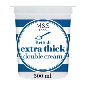 M&S British Extra Thick Double Cream