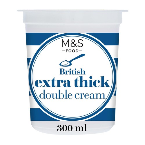 M&S British Extra Thick Double Cream