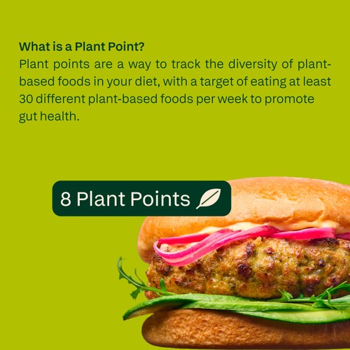 all plants Chickpea, Pea & Lemon Zest Protein Veggie Burger
