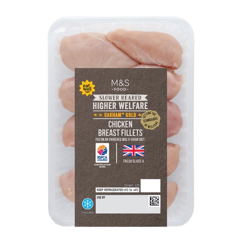 M&S Oakham Gold Chicken Breast Fillets
