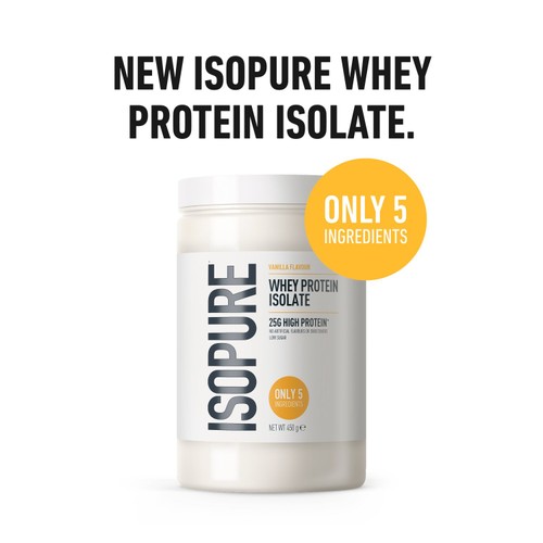 Isopure Vanilla Whey Protein Isolate Powder