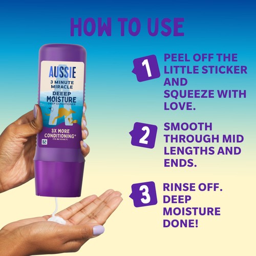 Aussie 3 Minute Miracle Deeep Moisture Deep Conditioner