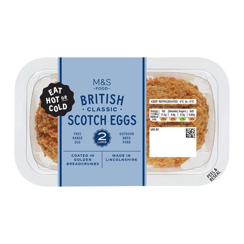 M&S 2 Pork Scotch Eggs