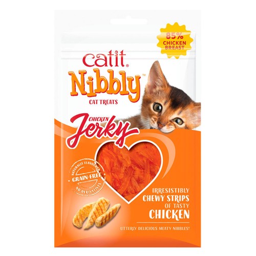 Catit Nibbly Jerk Chicken Cat Treat