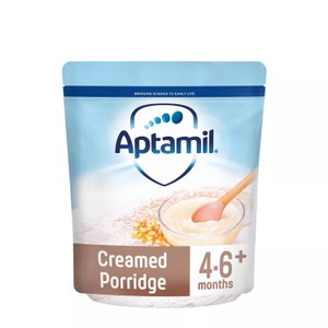 Aptamil Creamed Banana Porridge Baby Cereal 4-6+ Months