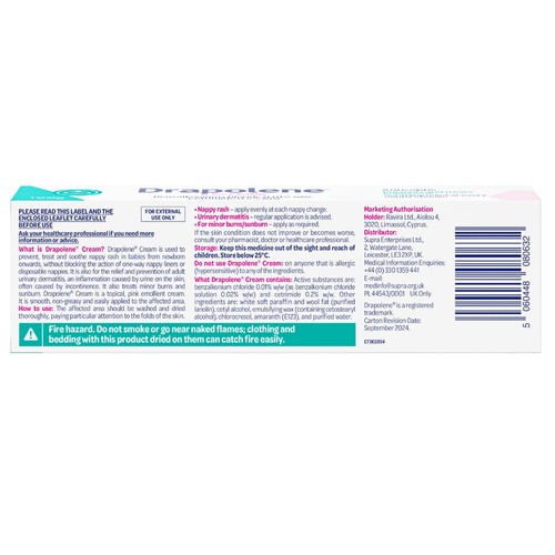 Drapolene Baby Nappy Cream