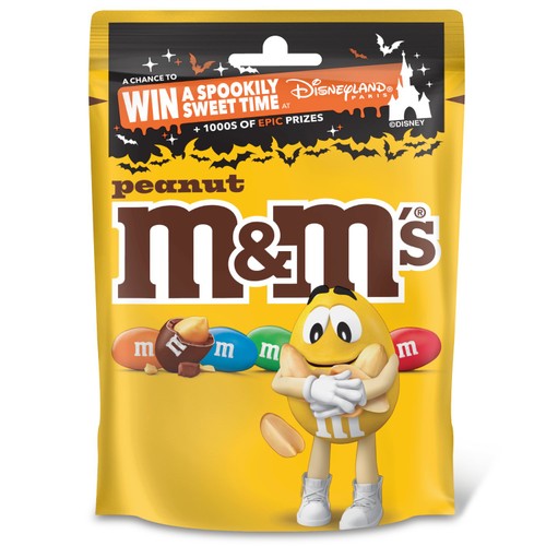 M&M's Crunchy Peanut & Milk Chocolate Bites Pouch Bag