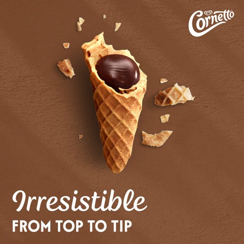 Cornetto Chocolate Ice Cream Cones