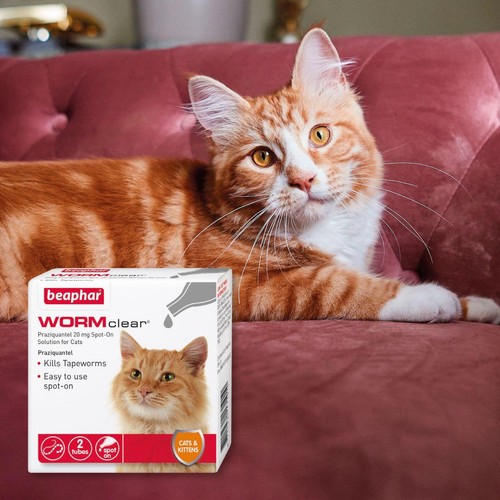 Beaphar WORMclear Worming Spot-On for Cats