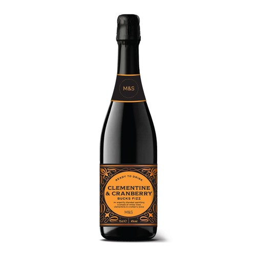 M&S Clementine & Cranberry Bucks Fizz
