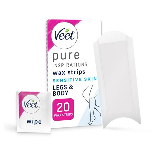 Veet Pure Inspiration Cold Wax Strips - Legs