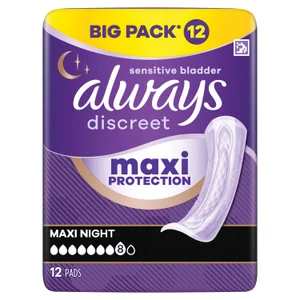 Always Discreet Incontinence Pads Ultimate Night