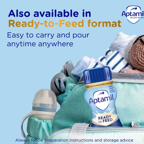 Aptamil 2 Follow On Baby Milk Formula Powder 6-12 Months