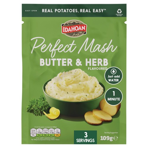 Idahoan Butter & Herb Mash 