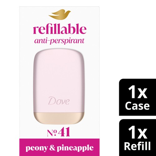 Dove No41 Peony & Pineapple 72h Antiperspirant Deodorant Refillable Kit