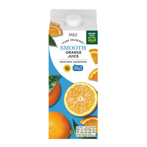 M&S Smooth Orange Juice